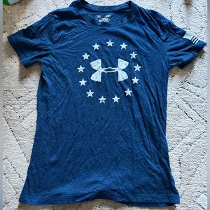 Under Armor short sleeve blue T-Shirt